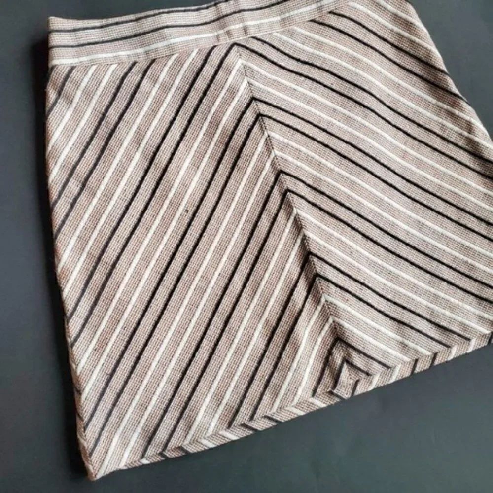 Loft Tweed Striped Skirt - Picture 9 of 9